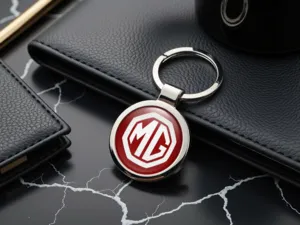 MG Motorcycle Keychain Racing Durable Alloy